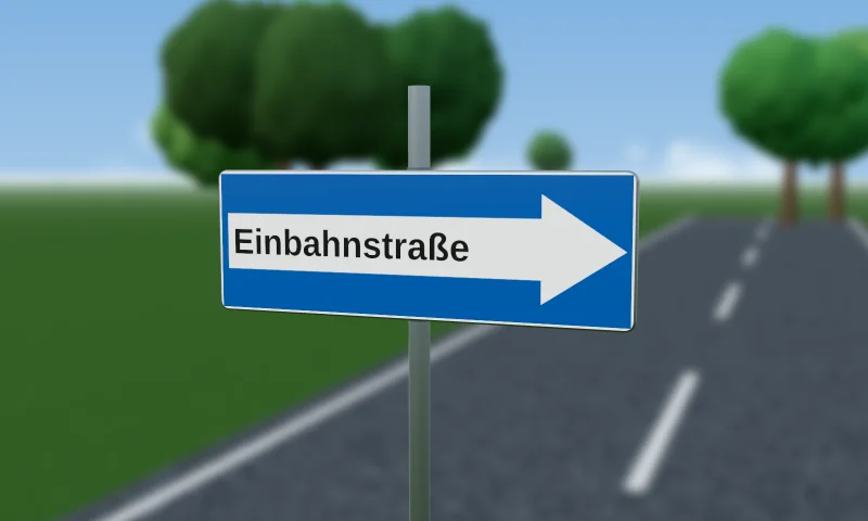 Einbahnstraße