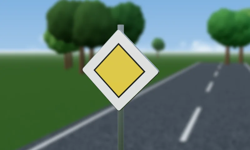 Vorfahrtstraße